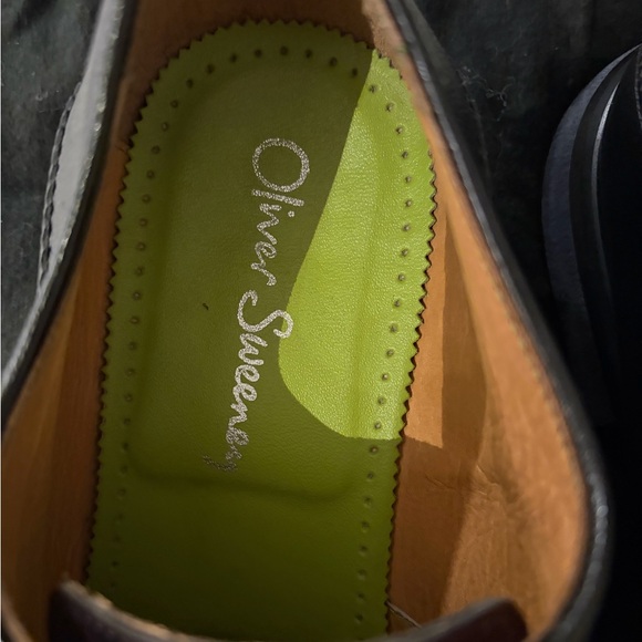 Dark Brown Leather Oxfords main image 5